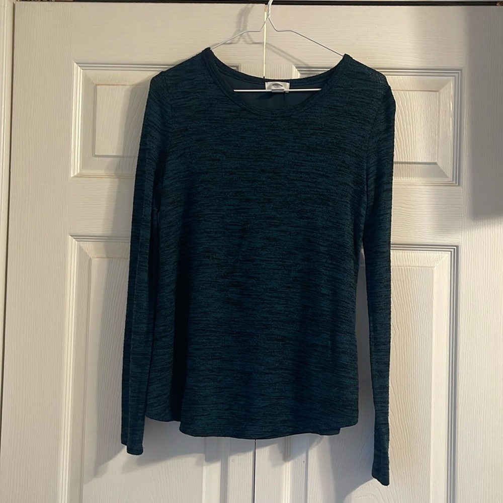 Old Navy knit & woven top